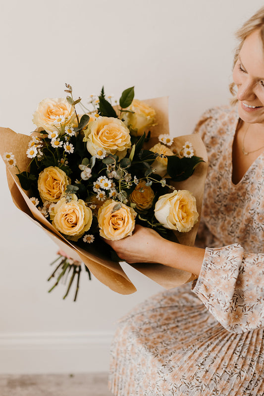 Wrap Dozen Roses