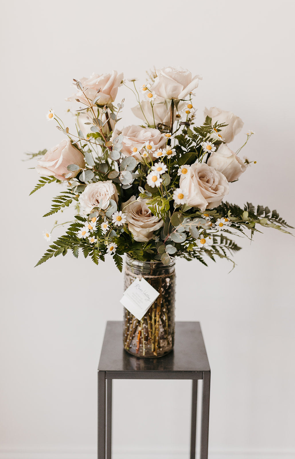 Vase Dozen Roses