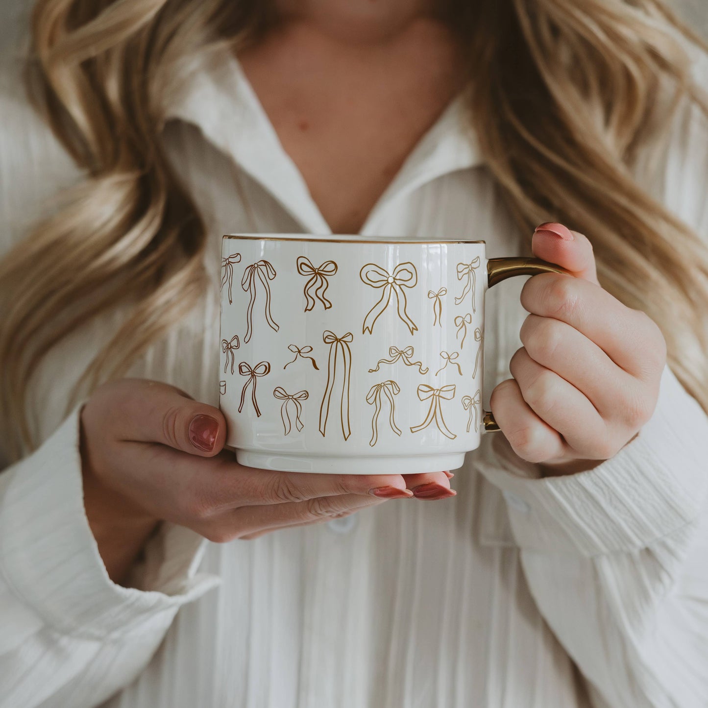 Bows Coffee Mug - Spring Decor & Gifts