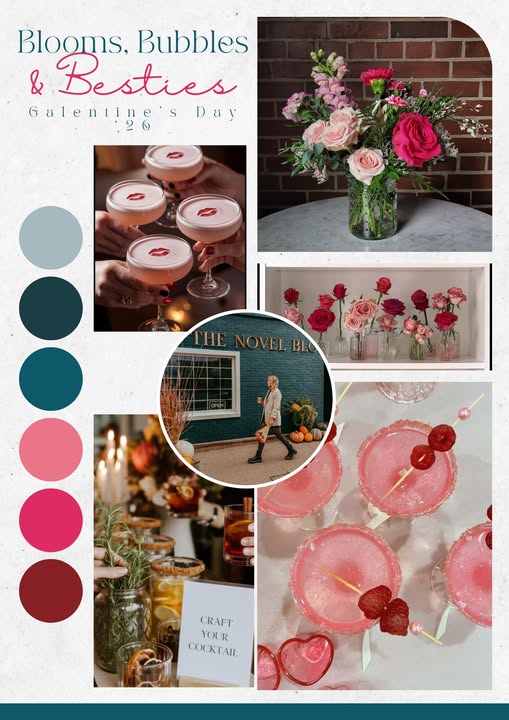 2ND DATE Galentine's Night Out: Blooms, Bubbles, and Besties