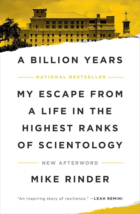 A Billion Years: My Escape From a Life in the Highest Ranks of Scientology cover image