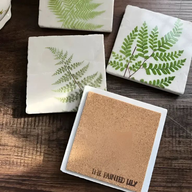Pressed Flower Coaster Class: March 21st